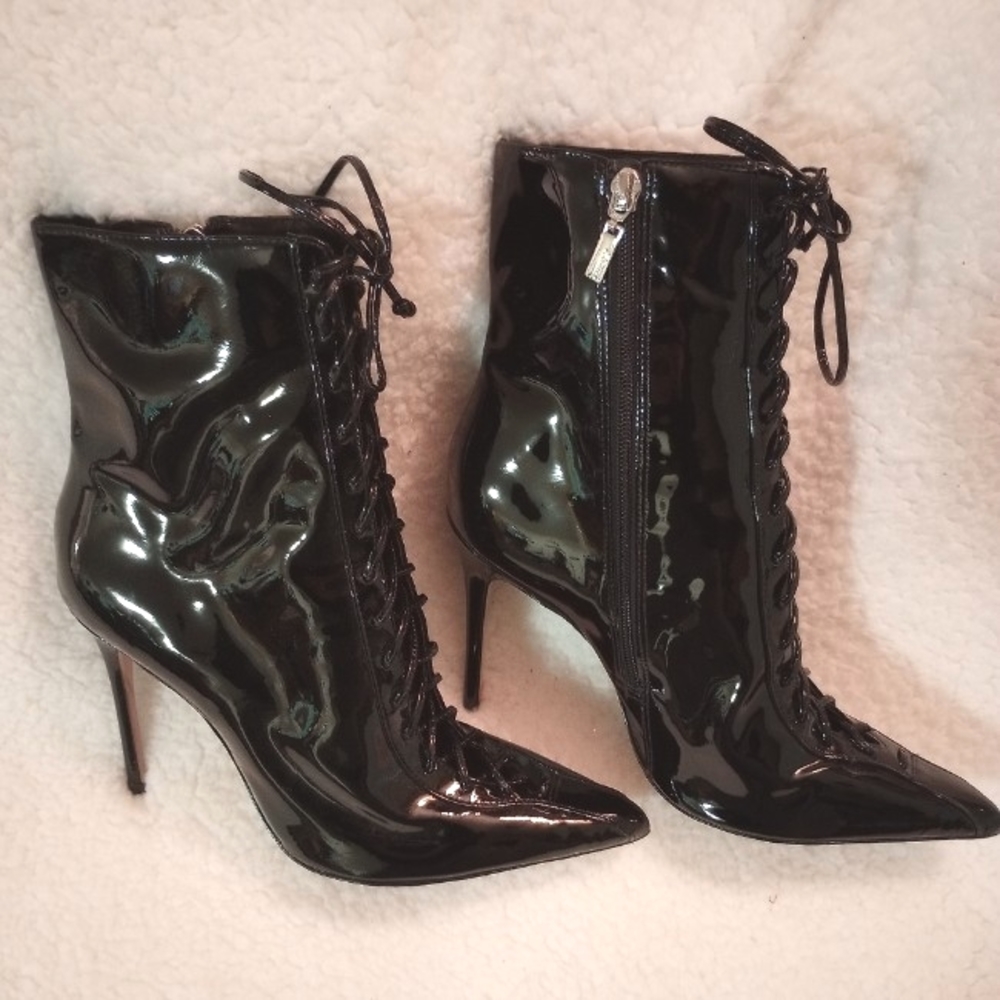 COPY - Schultz Anaiya pointed toe lace up boot